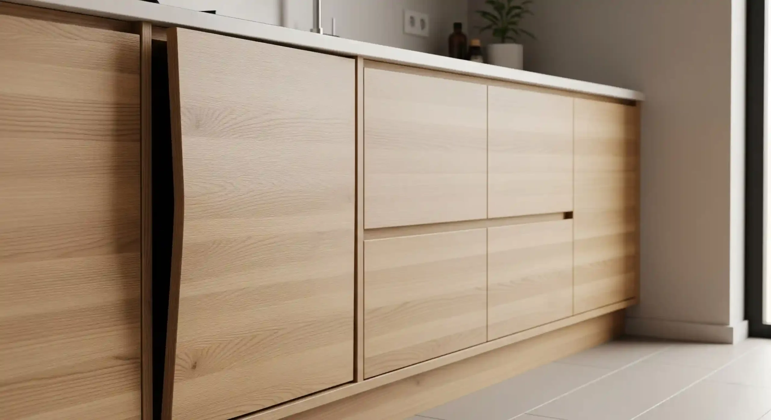 fix a warped cabinet door