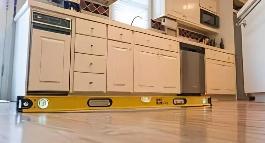 How to install Base Cabinets on uneven Floors?