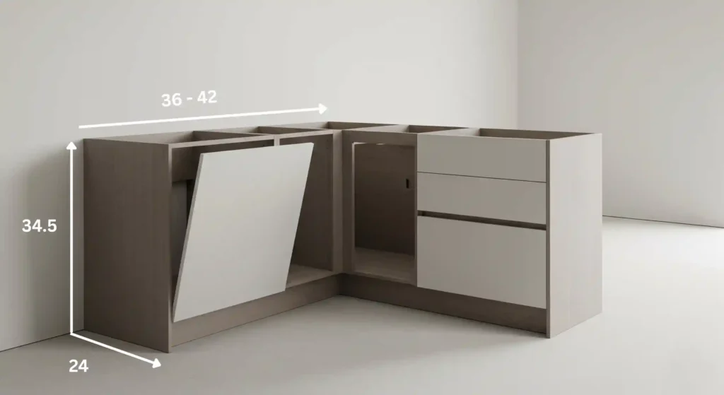 Blind Base Cabinet Dimensions